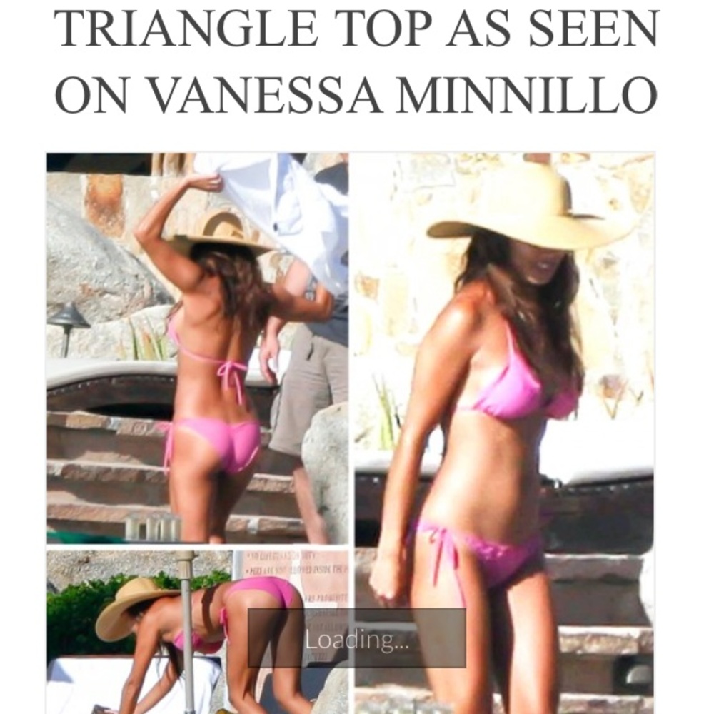 Maya Swimwear bottom only As seen on Vanessa Minnillo